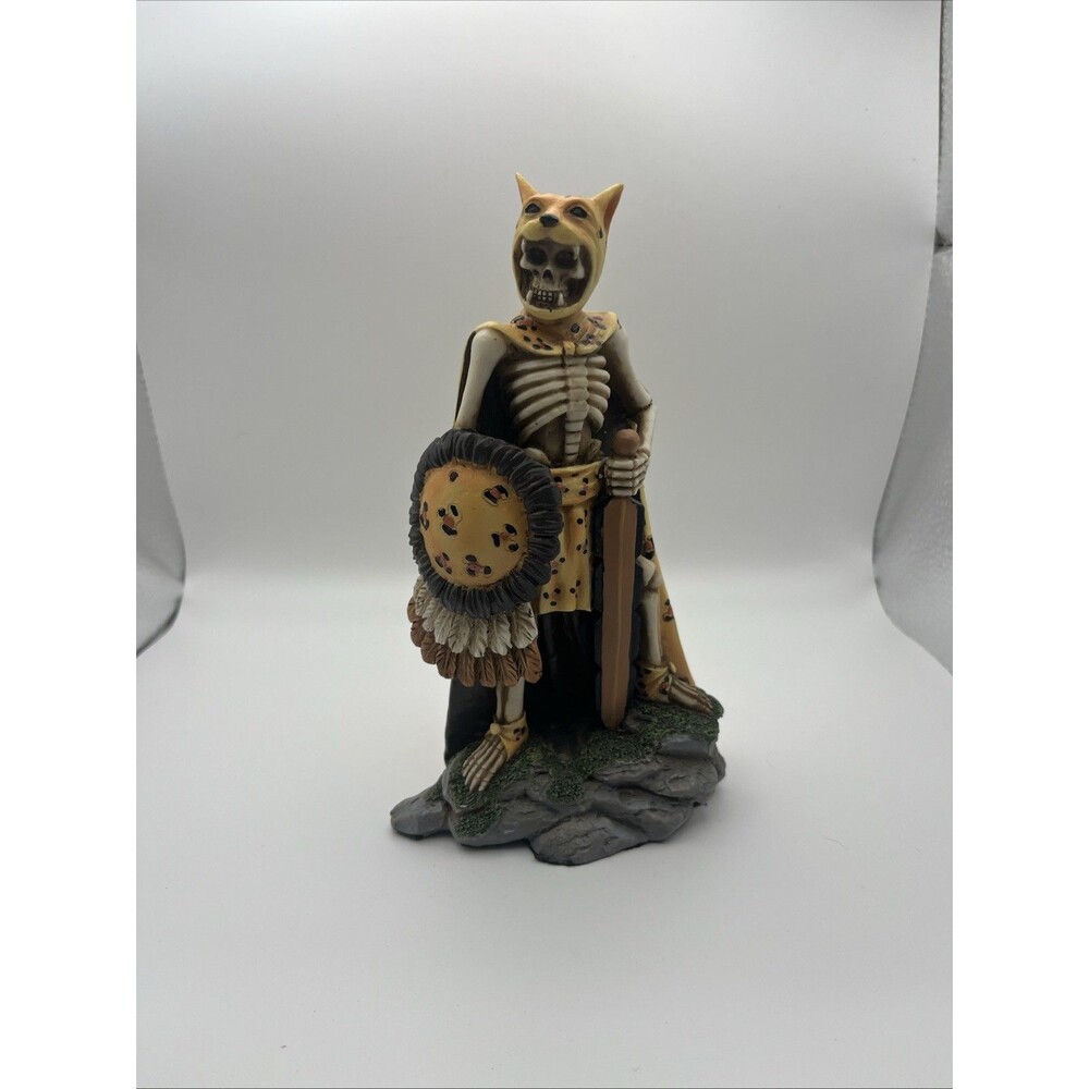 Ebros Day Of The Dead Aztec Elite Jaguar Warrior Statue Figurine 2013 Summit
